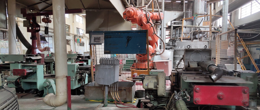 重力澆鑄車(chē)間